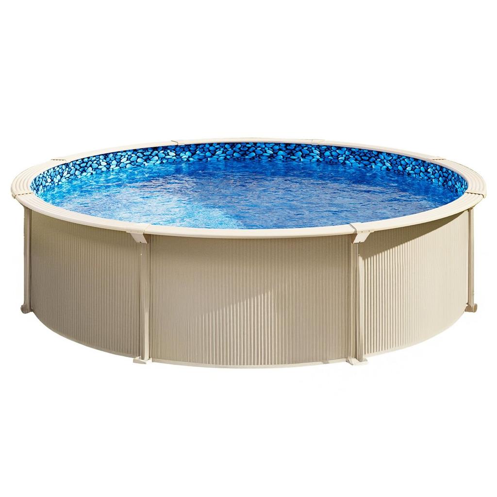 Round Pool Liner 24ft Unibead Style Pool Liner 52in Wall Height