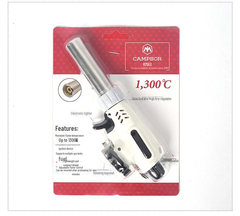 Перевернутый газовый баллончик для сварки и приготовления пищи, огнемет-воспламенитель для барбекю и жарки