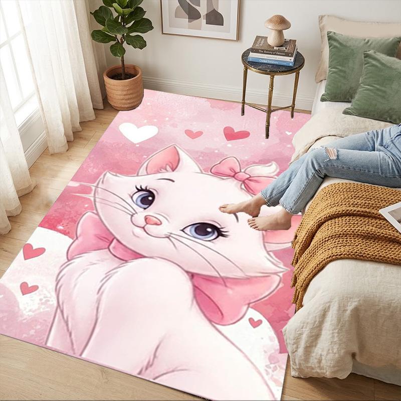Pink Hearts Living Room Nonslip Area Rug Soft Carpet For Bedroom Game Playroom Sofa Office Home Decor Doormat Christmas Gift C922308