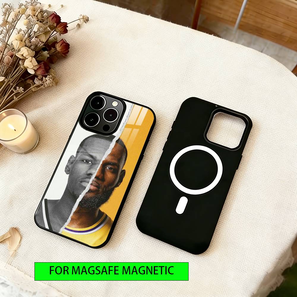 King James Phone Case For iPhone17,16,15,14,13,12,11 Plus,Pro Magnetic For Magsafe Wireless Charging