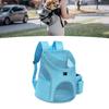 Pet Carrier Backpack Breathable Mesh Foldable Portable Dog Carrier Bag with Snack Pocket for Traveling Hiking Camping