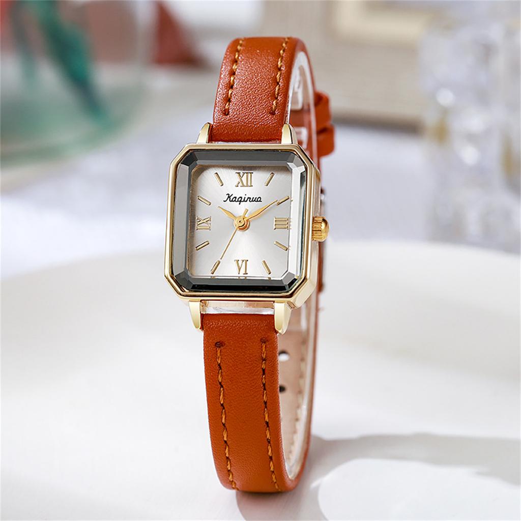 Женские модные кожаные часы