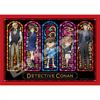 ENSKY Detective Conan Stained Glass (Bordeaux) 18.2 X 25.7cm Art Crystal Jigsaw Puzzle 208 Pieces ART CRYSTAL JIGSAW 208-AC76