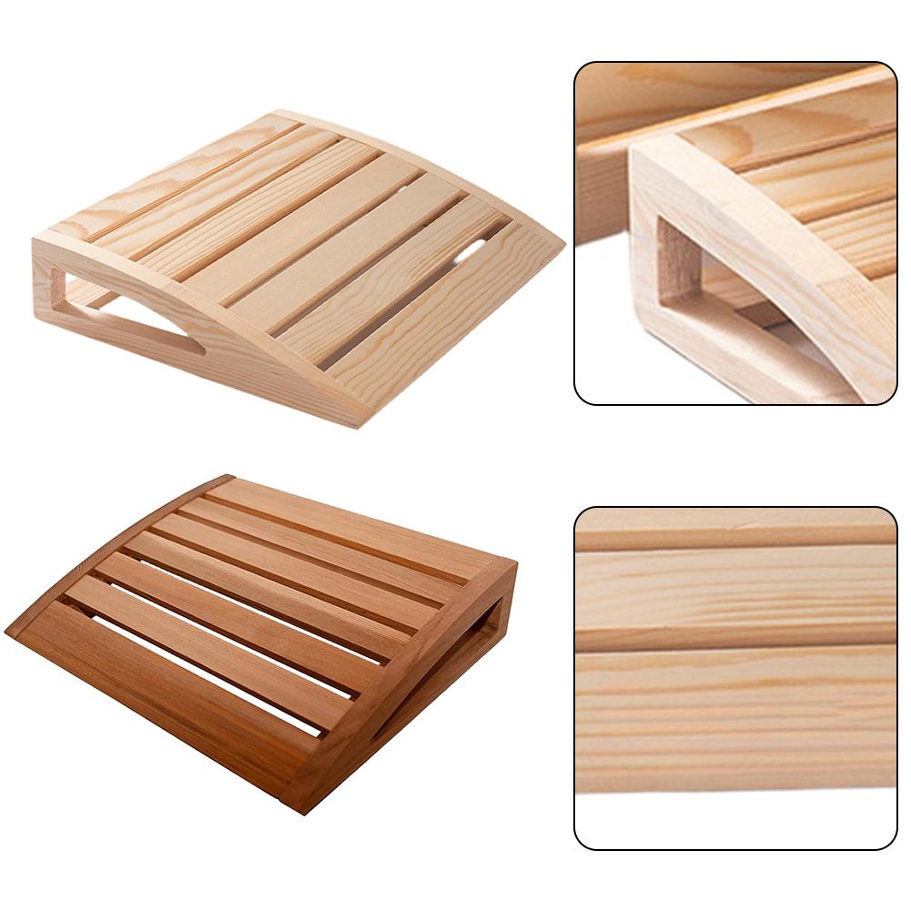 Sauna Headrest Wooden Headrest Modern Minimalist Style