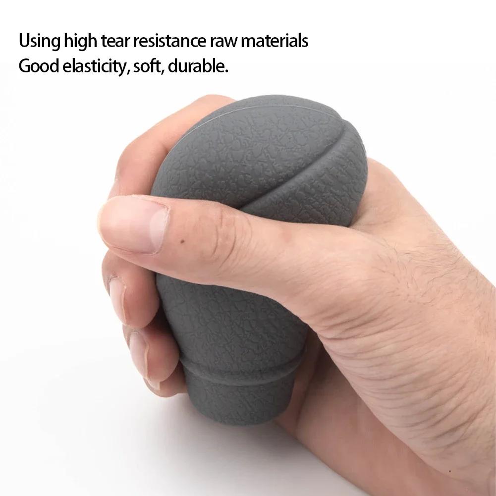 Non-Slip Silicone AT Gear Shift Knob Cover Universal Car Manual Gear Shift Protective Covers Sleeve Auto Accessories Interior