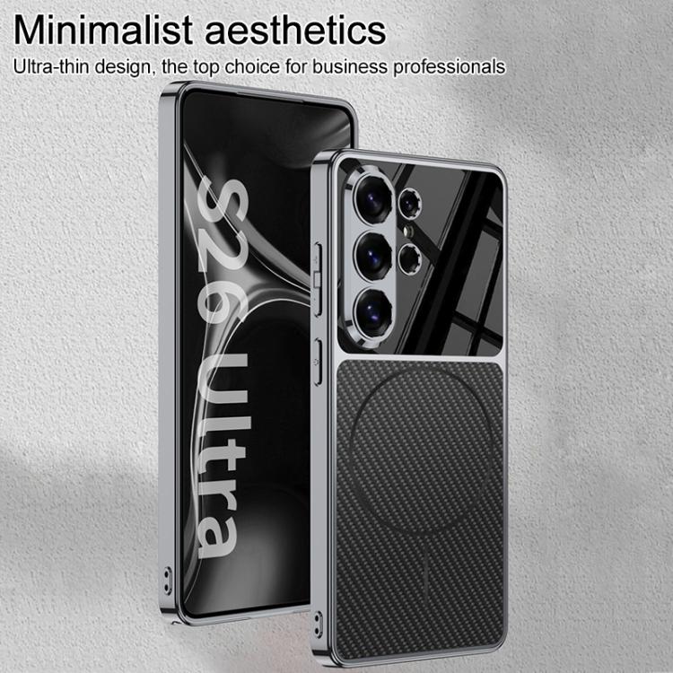 GKK AG Phantom Plating Frame Skin Feel Full Coverage Magnetic Phone Case