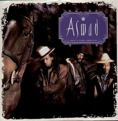12-дюймовая пластинка ASWAD Dont Turn Around IS1187 Манго 1988 Канада Регги Ска Даб Б/у