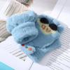 Корейская версия зимних теплых перчаток для маленьких мальчиков, чтобы защитить их от холода и утолщения, автомобильные, с откидным верхом, двойного назначения, для письма детьми, пятью пальцами