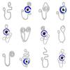 False Poor Poistic Nail 12 -Piece Set Open Open The Size And Exemption Of Perforated Nasal Clamps Fake Holes And Nasal Ring