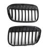 1 Pair Front Kidney Grille Grill For BMW 2016+ F48 F49 X1 X-Series Matte Black