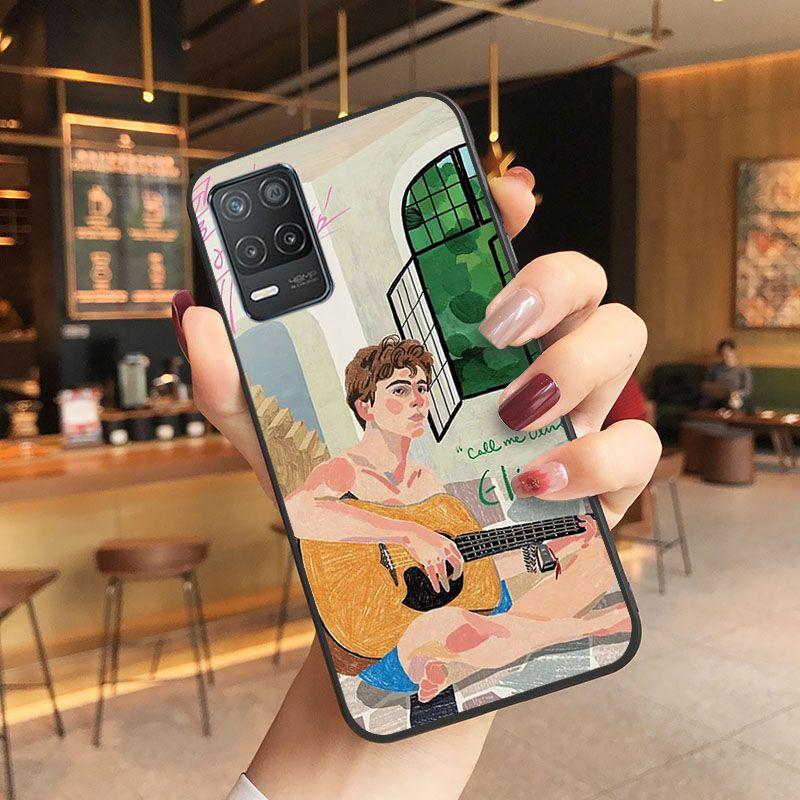 Назови меня своим именем постер Чехол для телефона для oppo Realme 8Pro 6PRO 6i 7pro 9i 9pro C11 C21Y C21 C25Y C25S C3 Q3S XT Чехлы coque