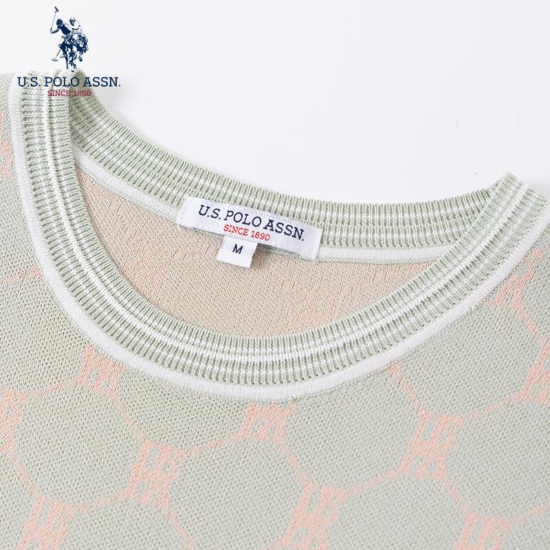 U.S. Polo Assn. Женское трикотажное платье-футболка с эффектом прохлады