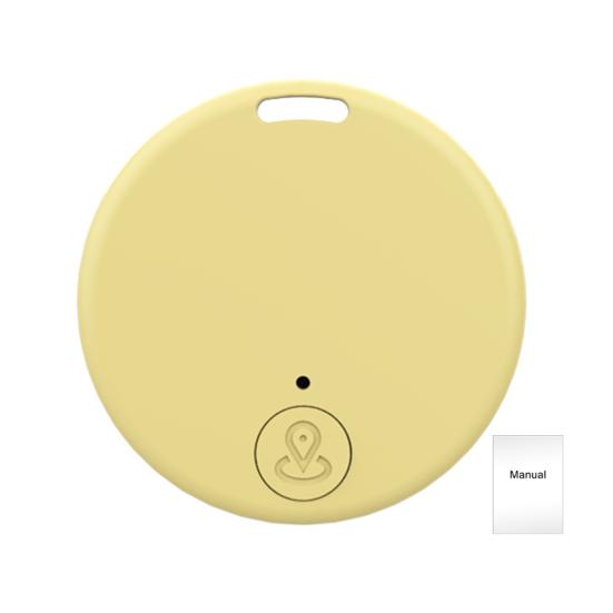 Круглый GPS-трекер с поддержкой Bluetooth, портативный, для ключей, кошелька, багажа, питомцев, искатель предметов, локатор, водонепроницаемый, двусторонняя сигнализация, устройство слежения против потери