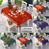 New Year Christmas Celebration Tablecloth Square Table Coffee Table Cloth Tablecloth Table Cover Wedding Decor Picnic Blanket