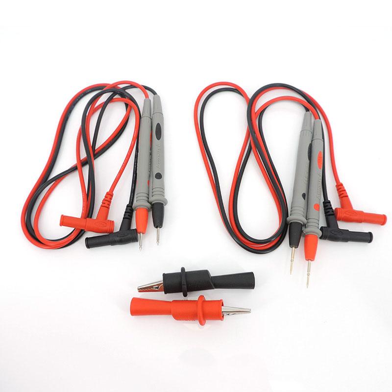 1000 В 10 А 20 А мультиметр испытательный щуп красный черный зажим провод кабель мультиметр наконечник ручка для цифрового тестера вольтметр
