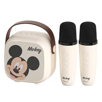 Disney MK01 Беспроводная детская караоке-колонка с голосовым ИИ и двумя микрофонами (Китайская версия)