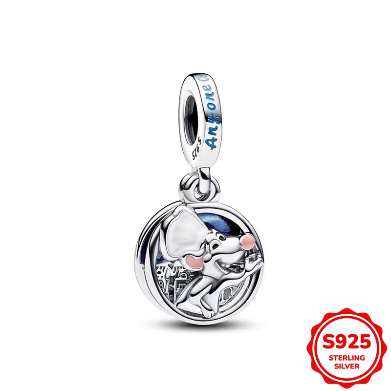 Charms Silver 925 Pendant Beads Fits 3mm Bracelet Bangle Necklace For Women Luxury DIY Jewelry Making Fine Gifts
