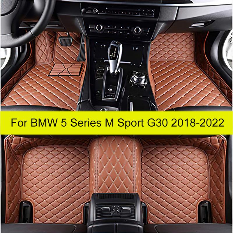 Car floor mats for BMW 5 Series /5 Series M sport G30 525i 530i 540i 2018- 21 20 19 auto foot Pads automobile cover