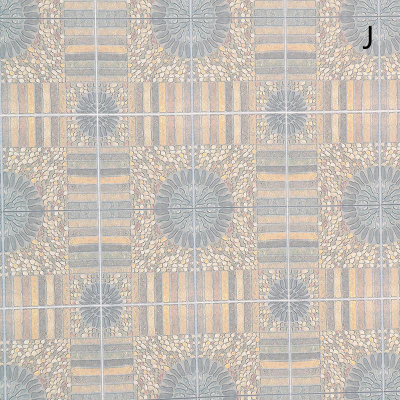 1:12 Dollhouse Miniature Floor Wallpaper House Decoration Sticker Accessories