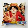 Наволочка с принтом персонажа из аниме One Piece, любимого фанатами. Декоративная наволочка для спальни, гостиной и энтузиастов аниме