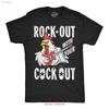 Мужская смешная футболка Rock Out With Your Sarcastic Chicken винтажная стираная дышащая с принтом мягкая homme универсальная повседневная мода