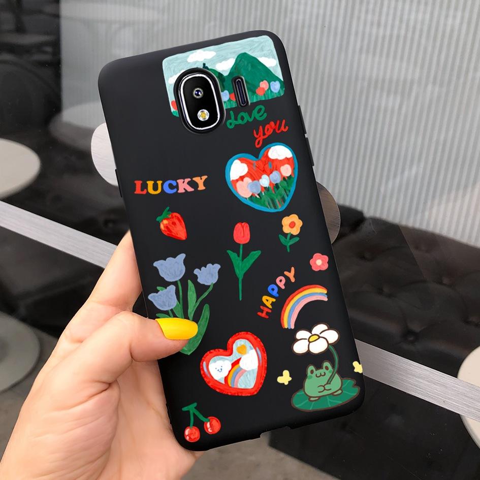 Для Samsung Galaxy J4 J6 2018 EU Чехол SM-J400F J600F Милый Мультяшный Защитный Скин Чехол Для Samsung J4 2018 J 4 J 6 Мягкий Чехол