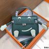 2025 / New Smiling Face Bag Premium Head Layer Cowhide Millennium Doll Mini Bag Cute Crossbody Bag