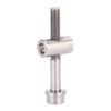 M5x303540mm Titanium Alloy Bicycle Seatpost Fixed Bolt Round Head Screw (Titanium M5x40)