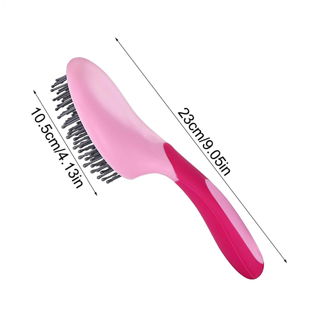 1 шт. Щетка для гривы и хвоста лошади Профессиональные щетки для ухода за лошадью Игольчатая щетина Инструмент для чистки конюшни Массажная щетка Случайный цвет