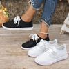 Women Sneakers 2024 New Soft-bottomed Non -slip Designer Shoes for Women Fashion Outdoor Lace -up Leisure Flat Sneakers Women