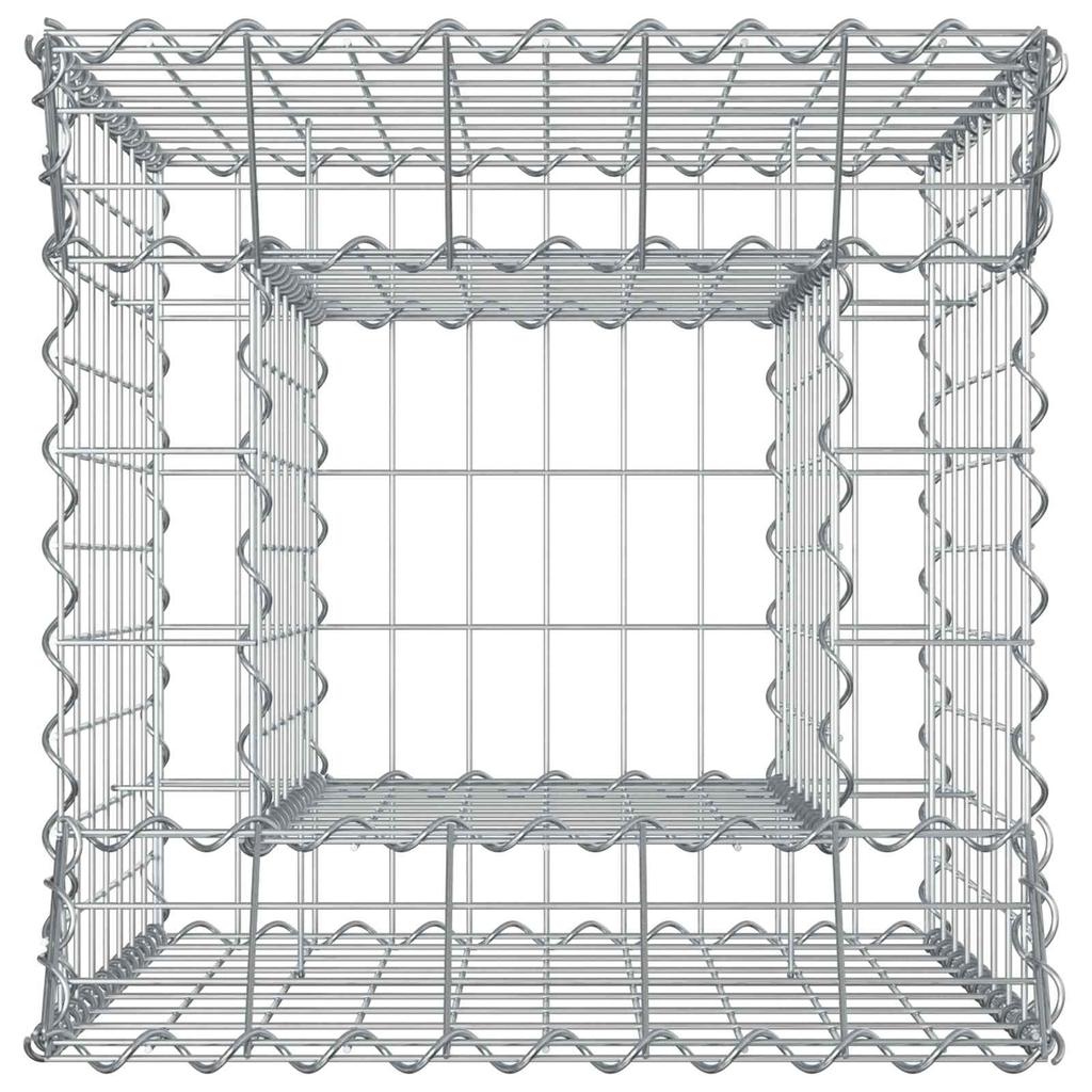 Gabion Raised Bed Silver