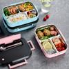 Stainless Steel Bento Box Leakproof Stackable Large Capacity Safe LunchContainer