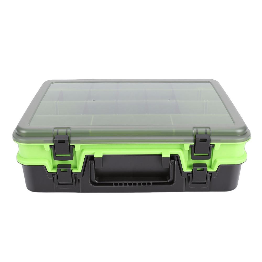 with Adjustable Dividers Fishing Tackle Box PP Fishing Tackle Organizer For Fishing Hooks