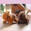 Animal Horse Plush Keychain Soft Pp Cotton Stuffed Toy Bag Charm Gift For Teens Children