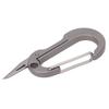 Mini Keychain Knife Titanium Alloy Multifunctional Portable Carabiner Knife Mini Package Opener