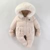 Winter Infant Baby Boys Girls Coat Warm Outwear Hooded Puffer Jacket Jumpsuit Fall Clothes