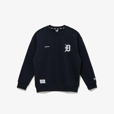 Толстовка New Era Mlb Detroit Tigers с логотипом команды Темно-синяя