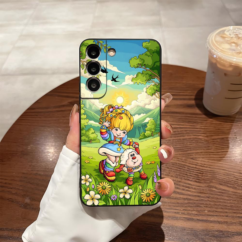 Cute Rainbow B-BriteS Phone Case For S25 Ultra Samsung S26 S24 Fe S23 S22 S20 S21 Plus A54 A34 A53 A16 Back Cover