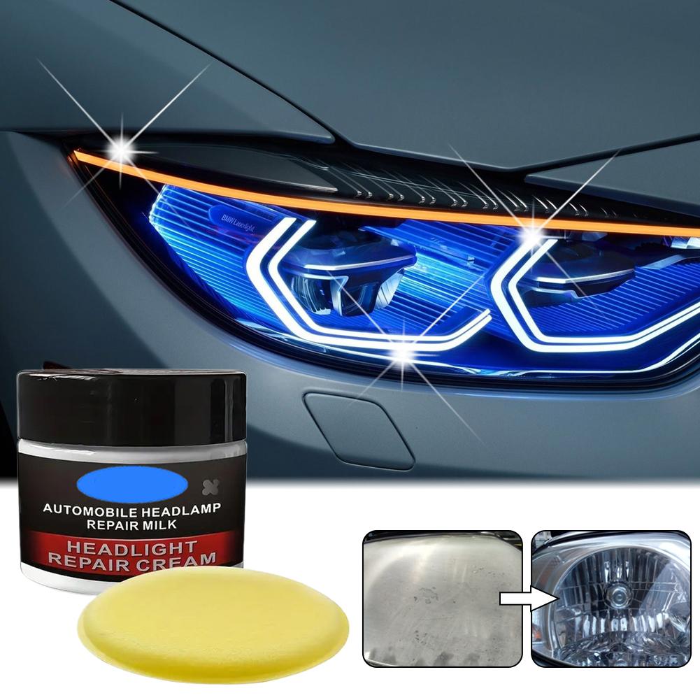 Наборы для полировки и восстановления фар автомобиля Удаление царапин с фар Ремонт Очищающая паста Удаление окисления Полироль для фар Лосьон