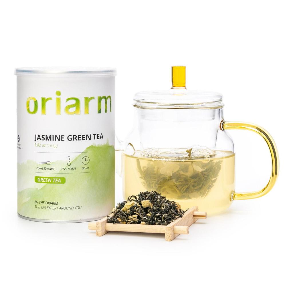 Chinese Bi Tan Piao Xue Jasmine Green Tea 1st Grade Tin 165g