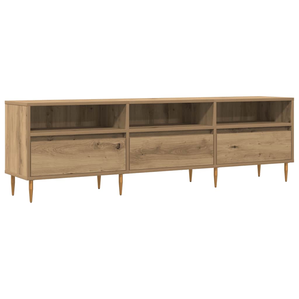 TV Stand Artisan Oak 150 x 30 x 44.5 cm Particleboard