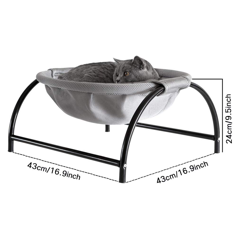 JUNSPOW Cat Pet Dog and Cat Cat Cat Cat Pet Fully Stable Easy To Bed, Hammock, Bed, Freestanding, Bed, Bed, Supplies, Supplies, Washable, Structure,