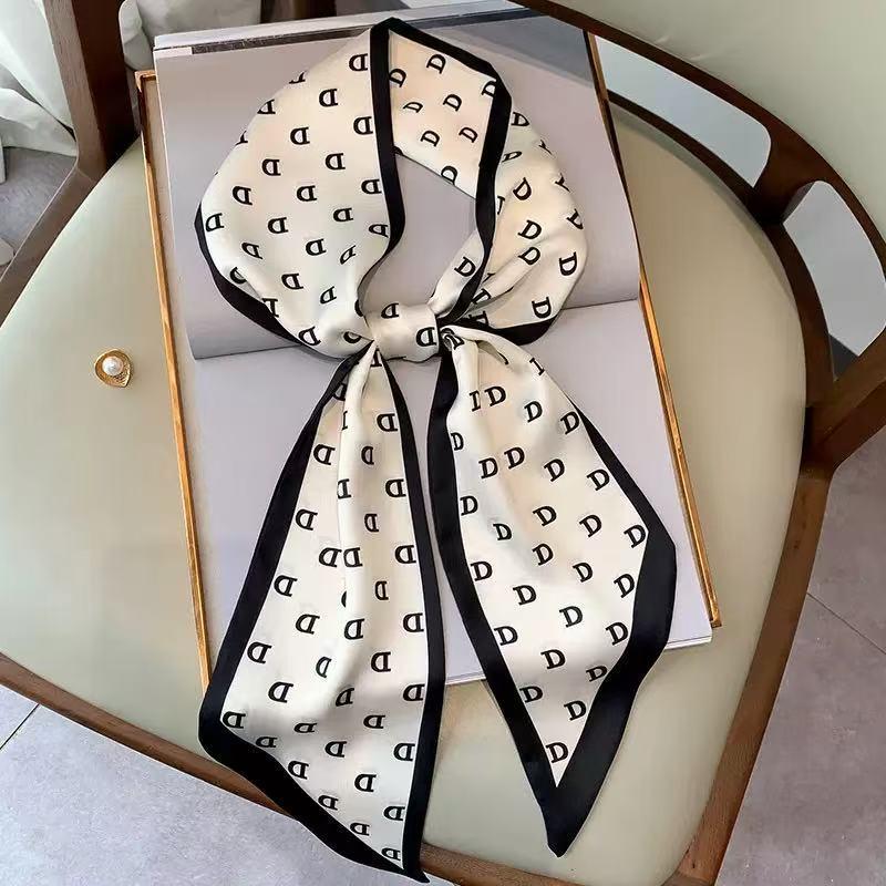 Women's Polka Dot Cashew Long Scarf Belt – 2025 Waist & Neck Accessory