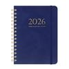 Еженедельный Ежемесячный Планировщик 2026 Портативный Формат А5 Блокнот-Ежедневник Стильный Дизайн Книга для Расписания Школьные Принадлежности