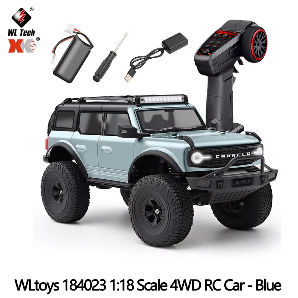 AAXZ1 Limited Time Offer WLtoys 184023 1/18 RC Off-Road Car 4x4 Mechanical Transmission Switchable High and Low Speed Climbing Car