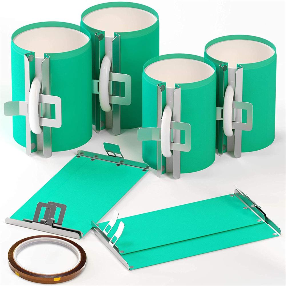 3d силиконовая обертка для кружки, теплопередача, высокоэластичный держатель для чашки, форма для кружки, зажим для чашки, зажим для переноски кружки, приспособление для печати