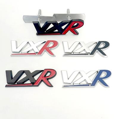 1 шт. 3D Металлическая Хромированная Черно-Красная Логотип VXR Эмблема Значок на Крыло Автомобиля Наклейка на Задний Багажник Для Нового Regal VXR Наклейки Аксессуары