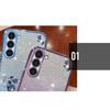 Чехол для телефона SoCouple для Samsung S24 S23 S20 S21 S22 FE S9 S10 S8 Plus Note 20 Ultra с блестками, стразами и бриллиантами