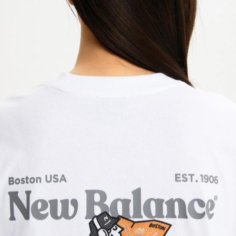 New Balance Футболка Lqj Nbnee21513 10 Uni Nb BOy Travel с коротким рукавом O