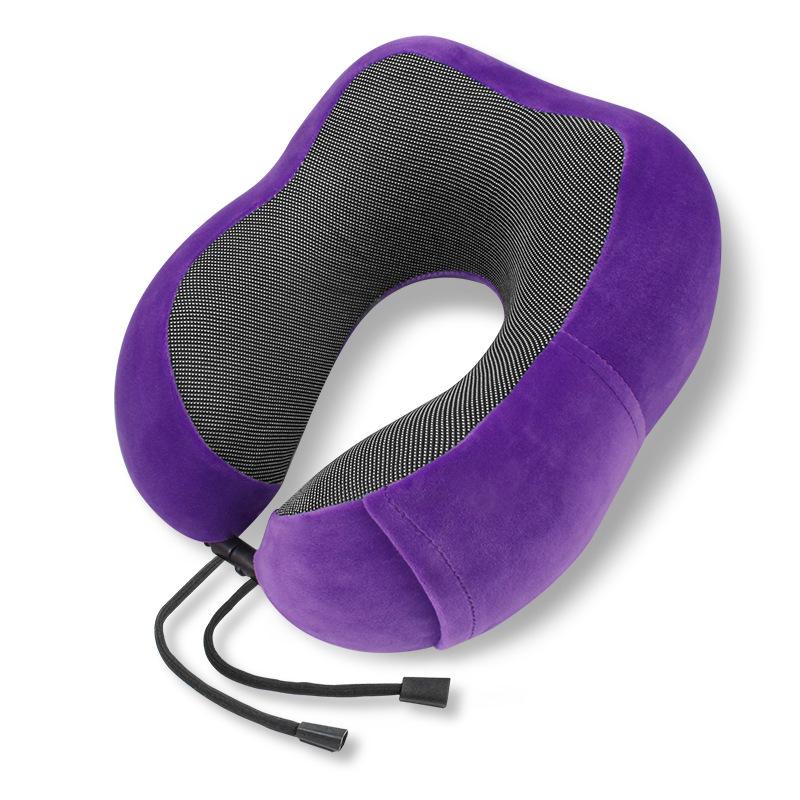 Подушка для путешествий U-образной формы из пены с эффектом памяти, эргономичное соответствие, подголовники для самолета и офиса, снимает давление на шею, в ассортименте различных цветов на выбор